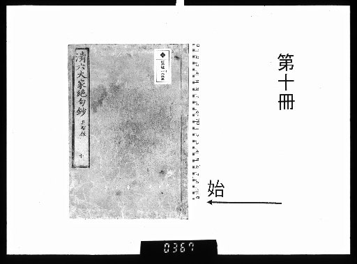 Anthology of Quatrains by the Six Great Masters of the Qing [10]