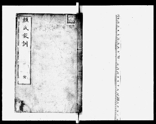 Notes on the Family Instructions of Yanzi