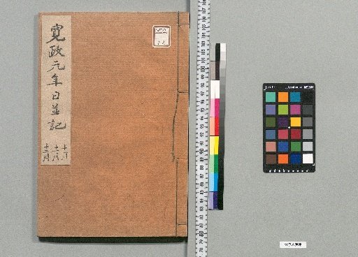 Record of Days in the First Year of Kansei [3]