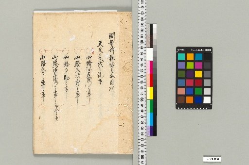 [Materials Related to the Astronomical Bureau, Shibaoka Family] [A-011] Genealogy of the Astronomical Bureau, Part 2 (Survey Office Records 5)