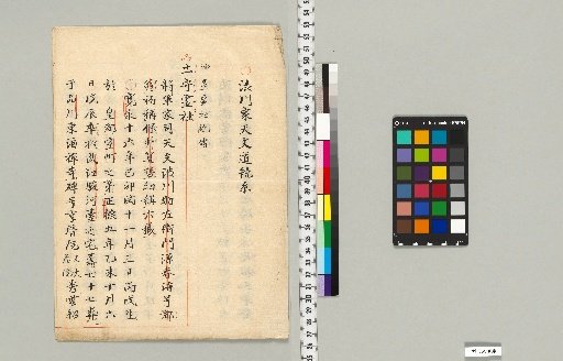 [Shibukawa Family Astronomical Materials] [A-019] Lineage of the Shibukawa Family Astronomical Tradition