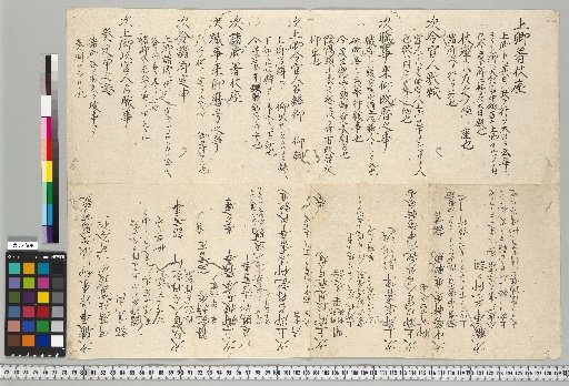 [Materials Related to the Shibukawa Family of Astronomy] [A-022] [Order of Calendar Reform]