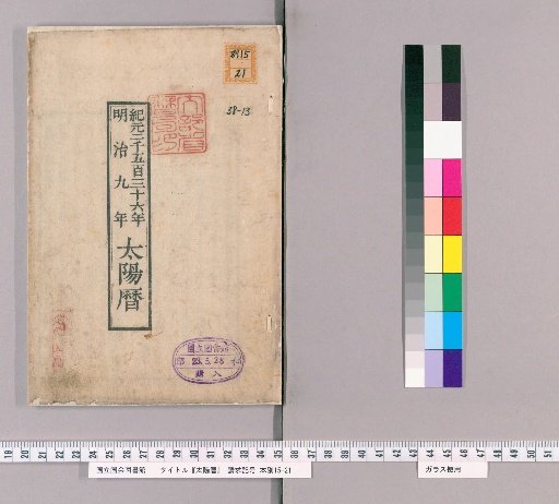 Solar Calendar, Meiji 9