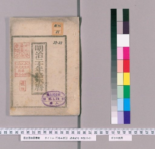 Abridged Calendar, Meiji 20