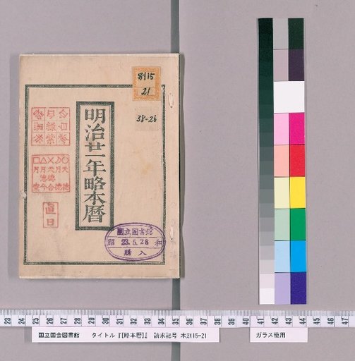 Brief Calendar, 1888