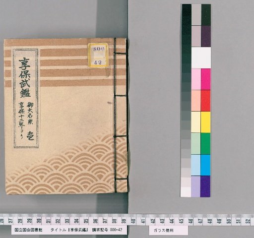 Kyōhō Military Register, Volume 1