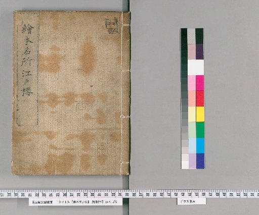 Illustrated Book of Famous Places and Edo Cherry Blossoms