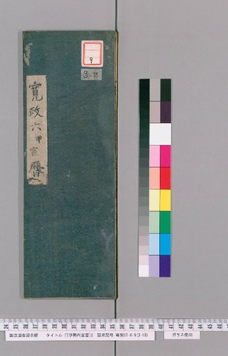 Ise Naigu Calendar, Kansei 6