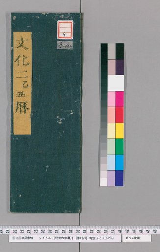 Ise Naigu Calendar, Bunka 2