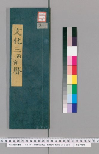 Ise Naigu Calendar, Bunka 3