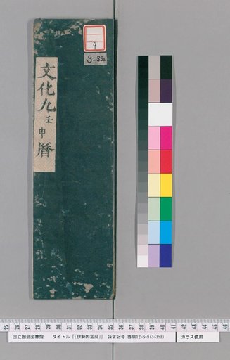 Ise Naigu Calendar, Bunka 9