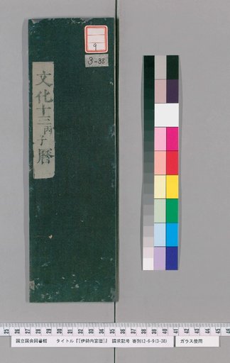 Ise Naigu Calendar, Bunka 13