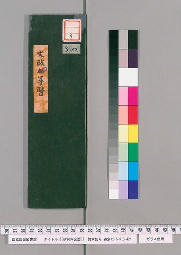 Ise Naigu Calendar, Bunsei 4