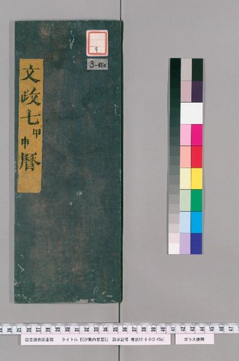Ise Naigu Calendar, Bunsei 7