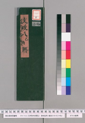Ise Naigu Calendar, Bunsei 8