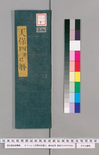 Ise Naigu Calendar, Tenpō 4