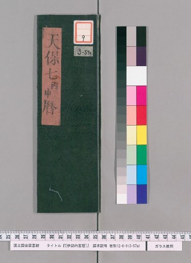 Ise Naigu Calendar, Tenpō 7