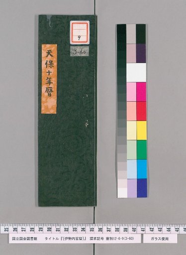 Ise Naigu Calendar, Tenpō 10