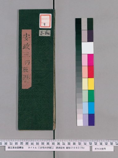Ise Naigu Calendar, Ansei 3