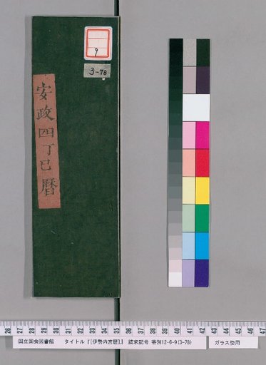Ise Naigu Calendar, Ansei 4