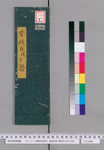 Ise Naigu Calendar, Ansei 5