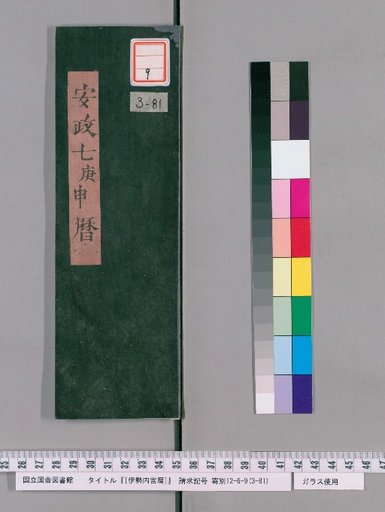 Ise Naigu Calendar, Ansei 7