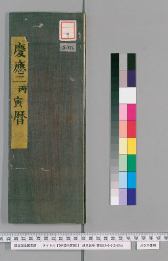 Ise Naigu Calendar, Keio 2