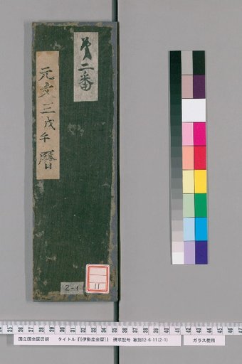Ise Dokei Calendar, Genbun 3