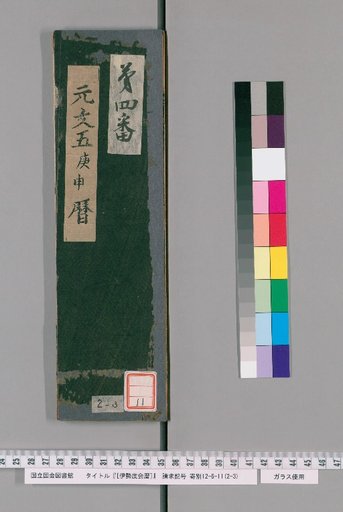 Ise Dokei Calendar, Genbun 5