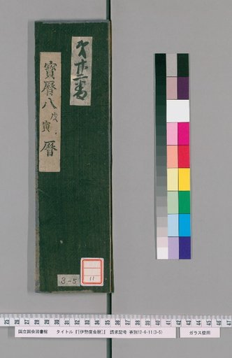 Ise Dokei Calendar, Horeki 8