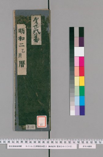 Ise Dokei Calendar, Meiwa 2