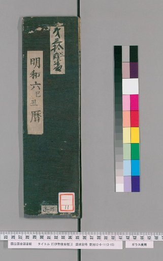 Ise Dokei Calendar, Meiwa 6