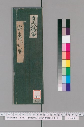 Ise Dokei Calendar, An'ei 4