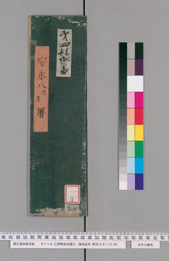 Ise Dokei Calendar, An'ei 8