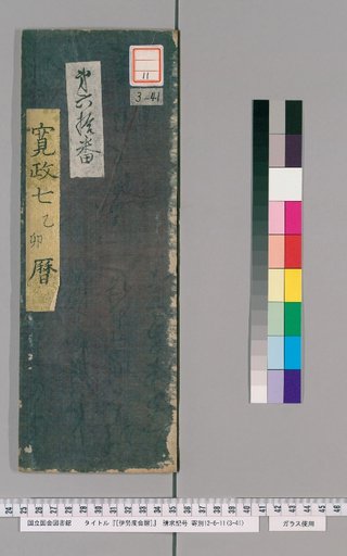 Ise Dokei Calendar, Kansei 7