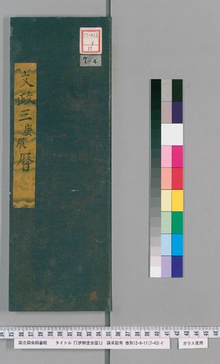 Ise Doe Calendar, Bunsei 3