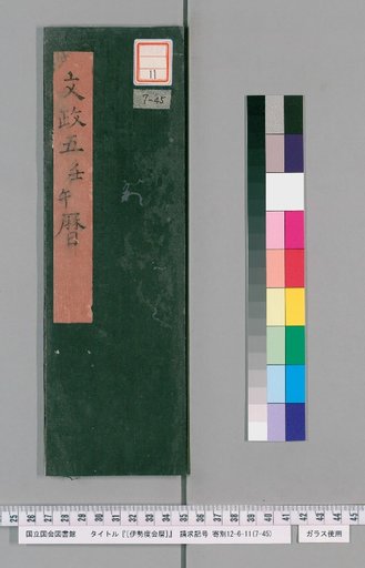 Ise Doe Calendar, Bunsei 5
