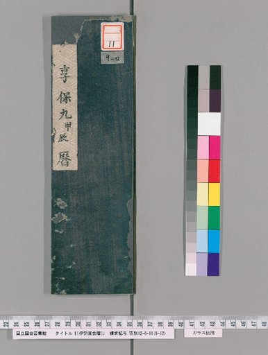 Ise Doai Calendar, Kyoho 9