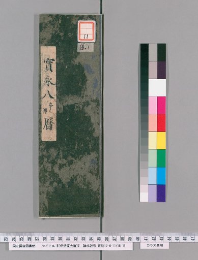 Ise Doai Calendar, Hoei 8