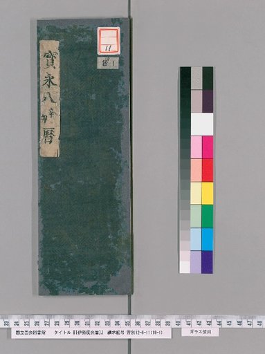 Ise Doai Calendar, Hoei 8
