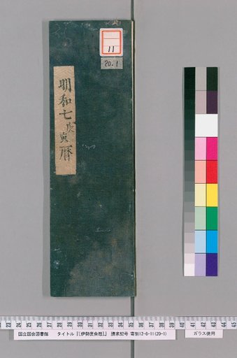 Ise Doi Calendar, Year 7 of Meiwa
