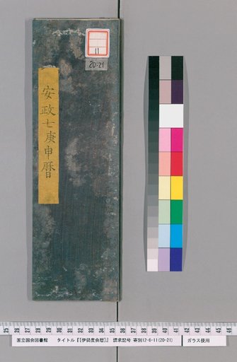 Ise Doi Calendar, Year 7 of Ansei