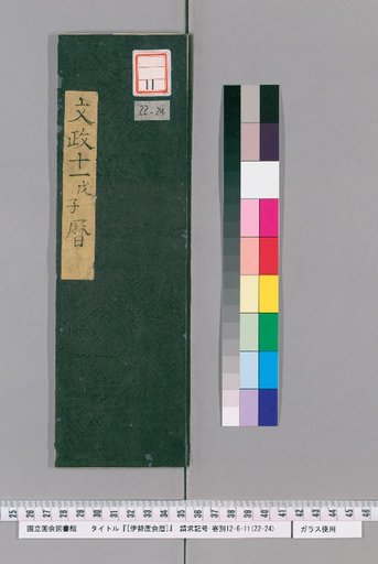 Ise Dokei Calendar, Bunsei 11