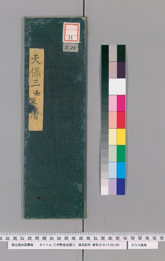 Ise Dokei Calendar, Tenpo 3