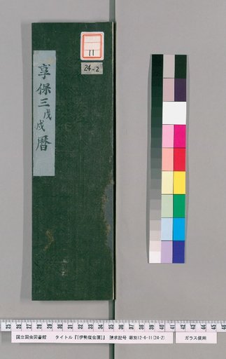 Ise Doai Calendar, Kyōhō 3