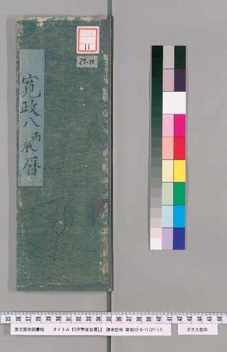 Ise Doai Calendar, Kansei 8