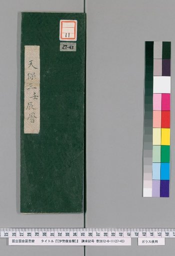 Ise Dokei Calendar, Tenpo 3