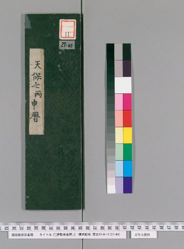 Ise Dokei Calendar, Tenpo 7