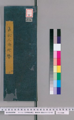 Ise Doi Calendar, Kaei 3