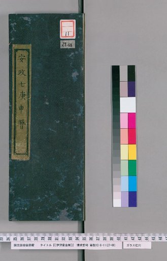 Ise Doi Calendar, Ansei 7